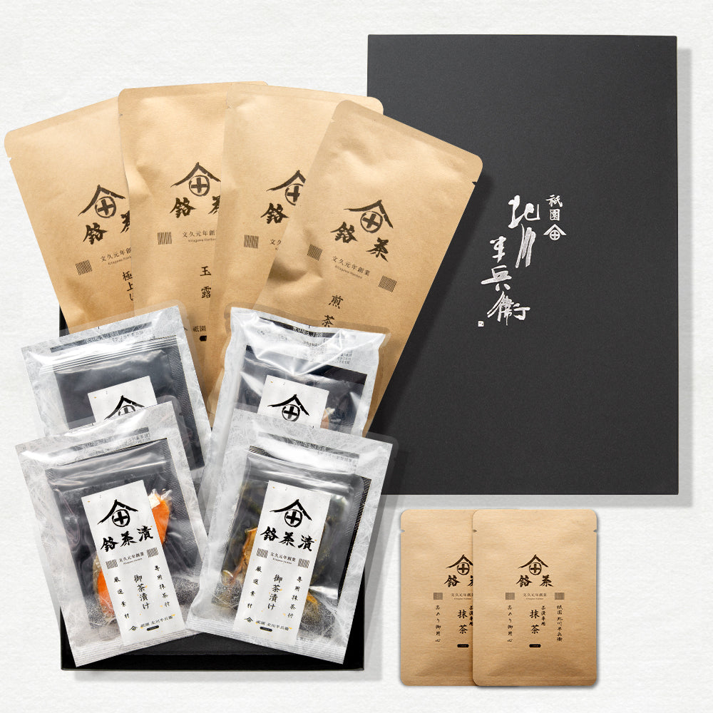 選べるお茶漬け詰め合わせギフト (お茶漬け4食+日本茶4種+専用抹茶2袋分)送料無料